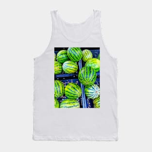 Ripe Green Watermelons Photo Tank Top